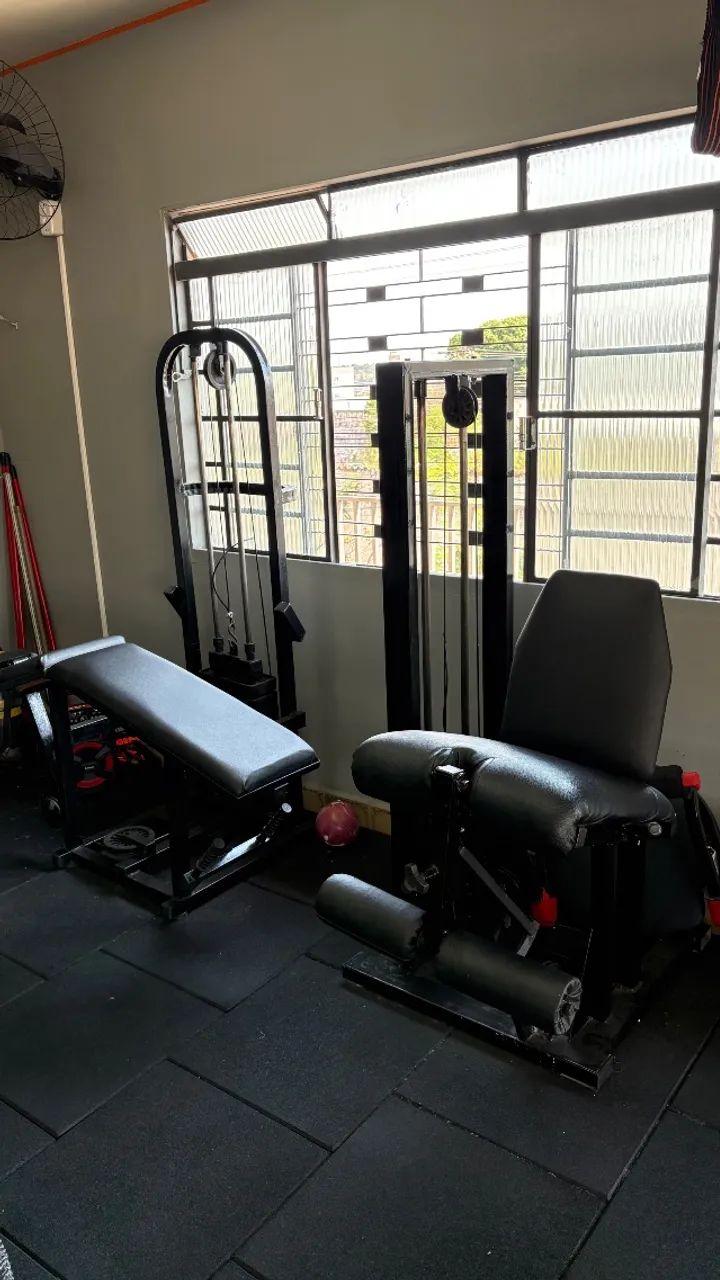 CADEIRA EXTENSORA + MESA FLEXORA