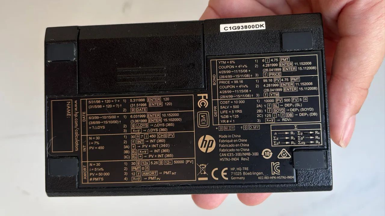 Calculadora Hp 12C Gold - Foto 3