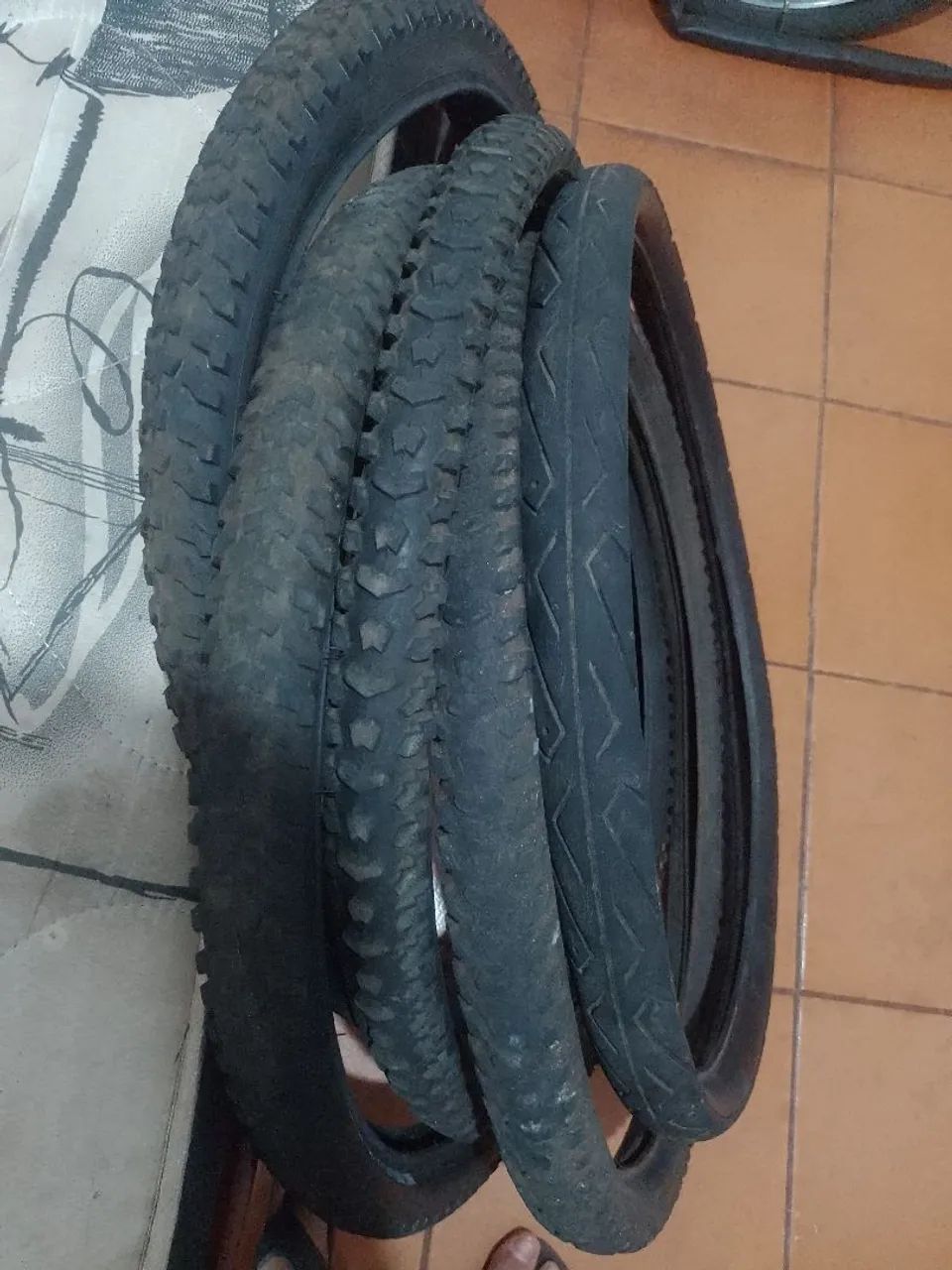 Vendo pneus aro 26 