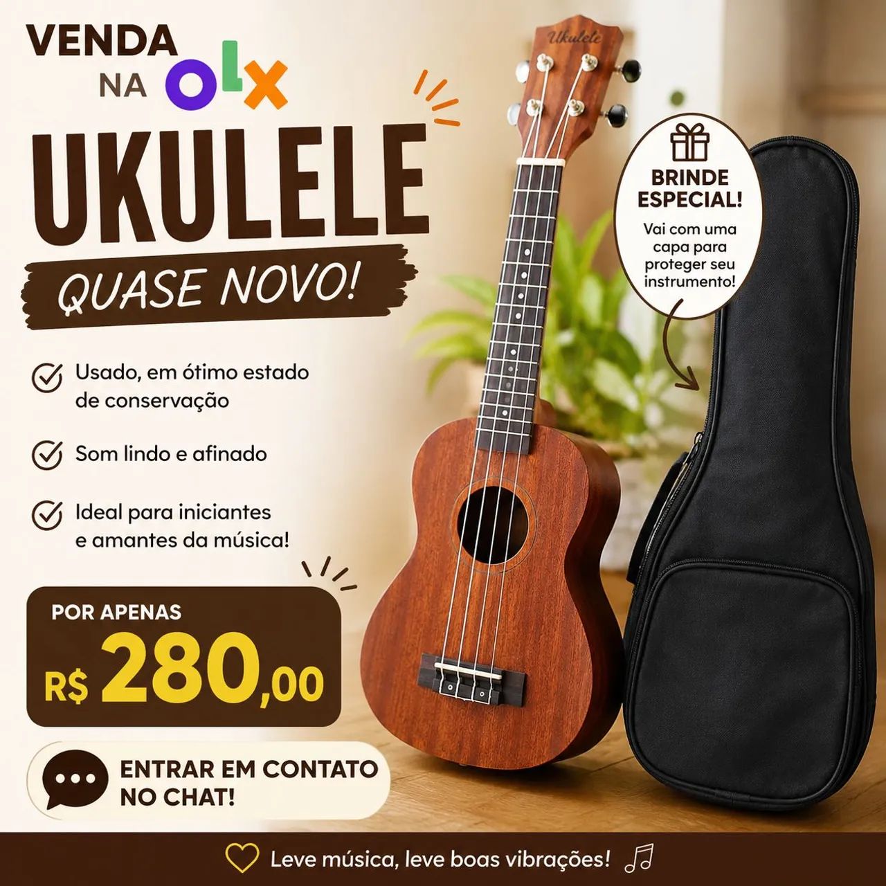 Ukulele usado 