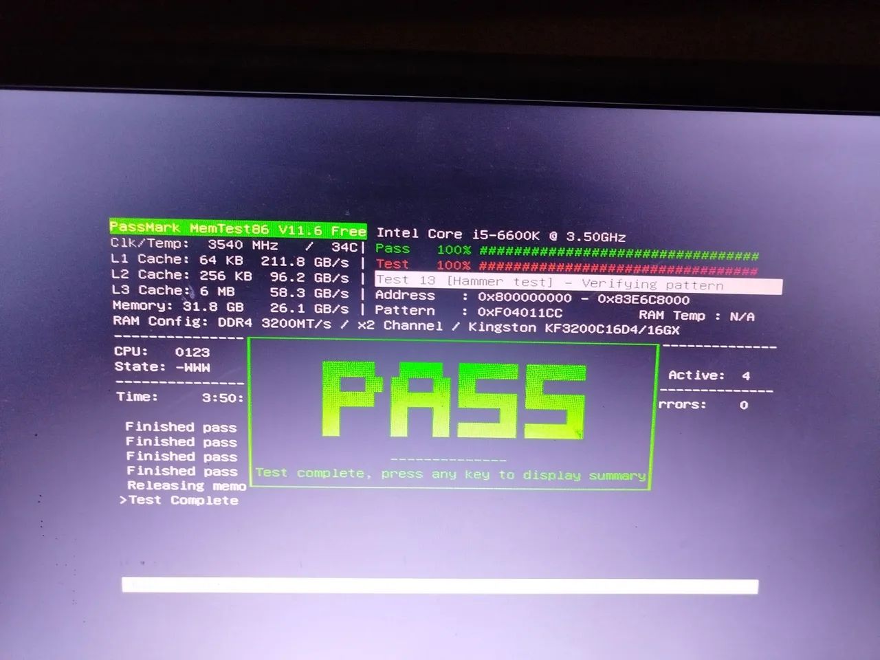 Memórias DDR4 KINGSTON FURY 32GB (2X16) 3200Mhz - Foto 3