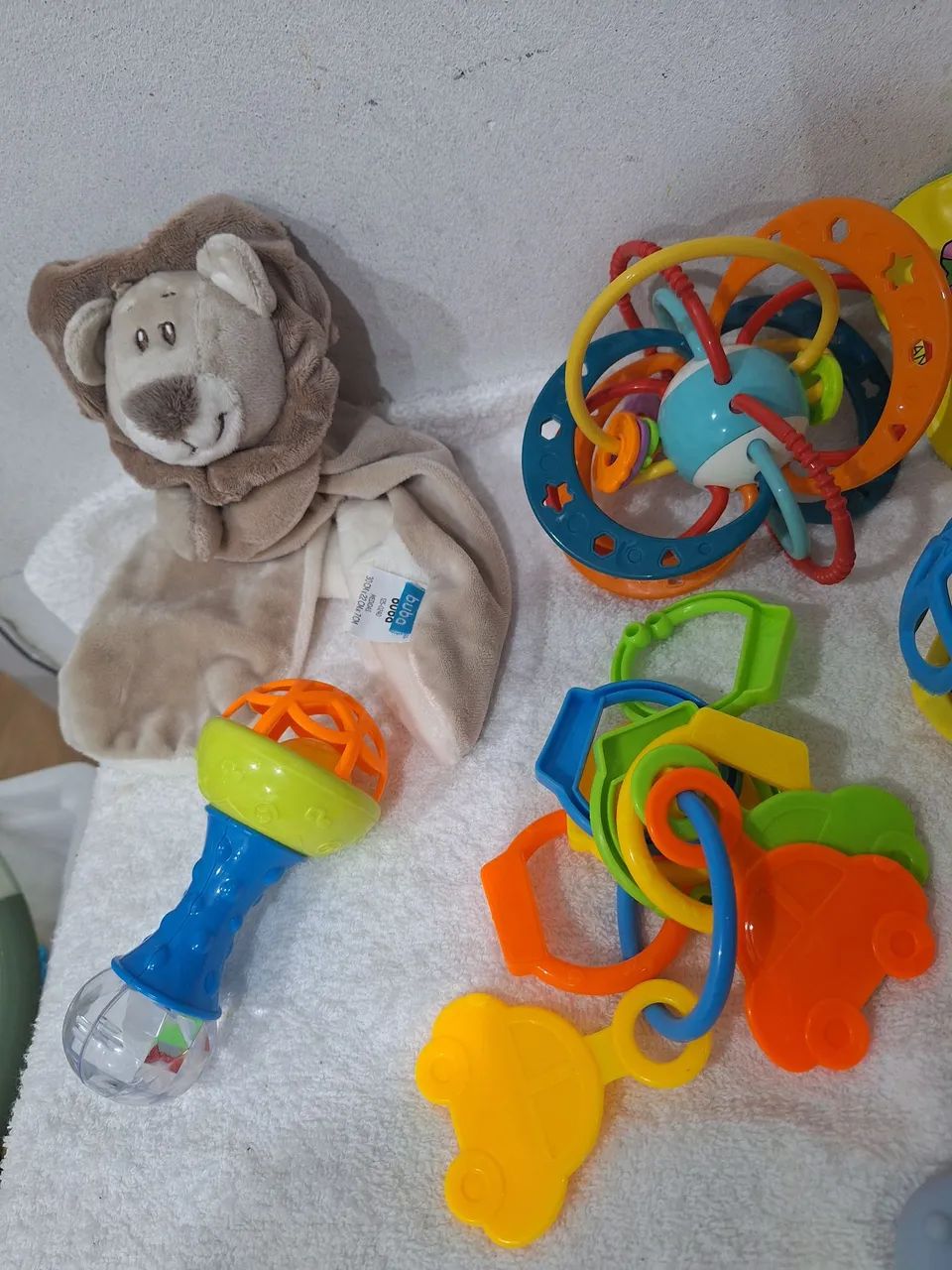 Lote de brinquedos de bebê estado de novo - Foto 4