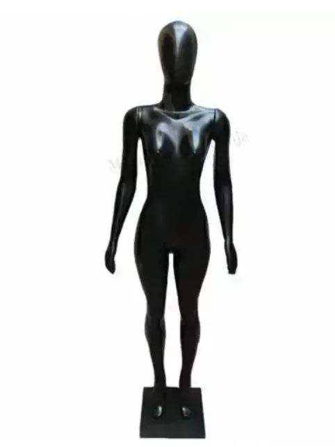 KIT COM 3 MANEQUINS FEMININO - COR PRETA |  