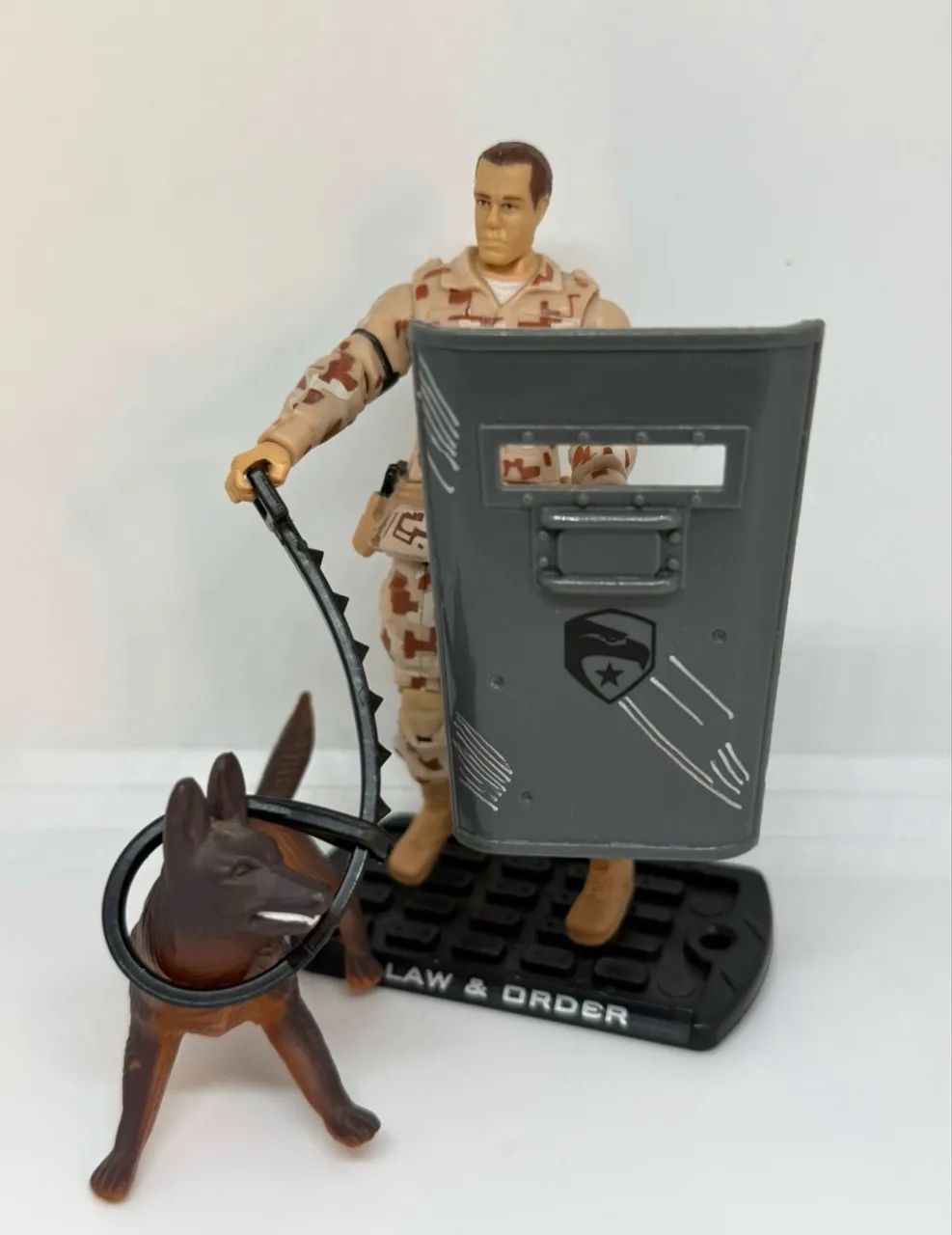 Gi Joe Law and Order MP Desert Gear 25th - 2008 - comandos em ação 