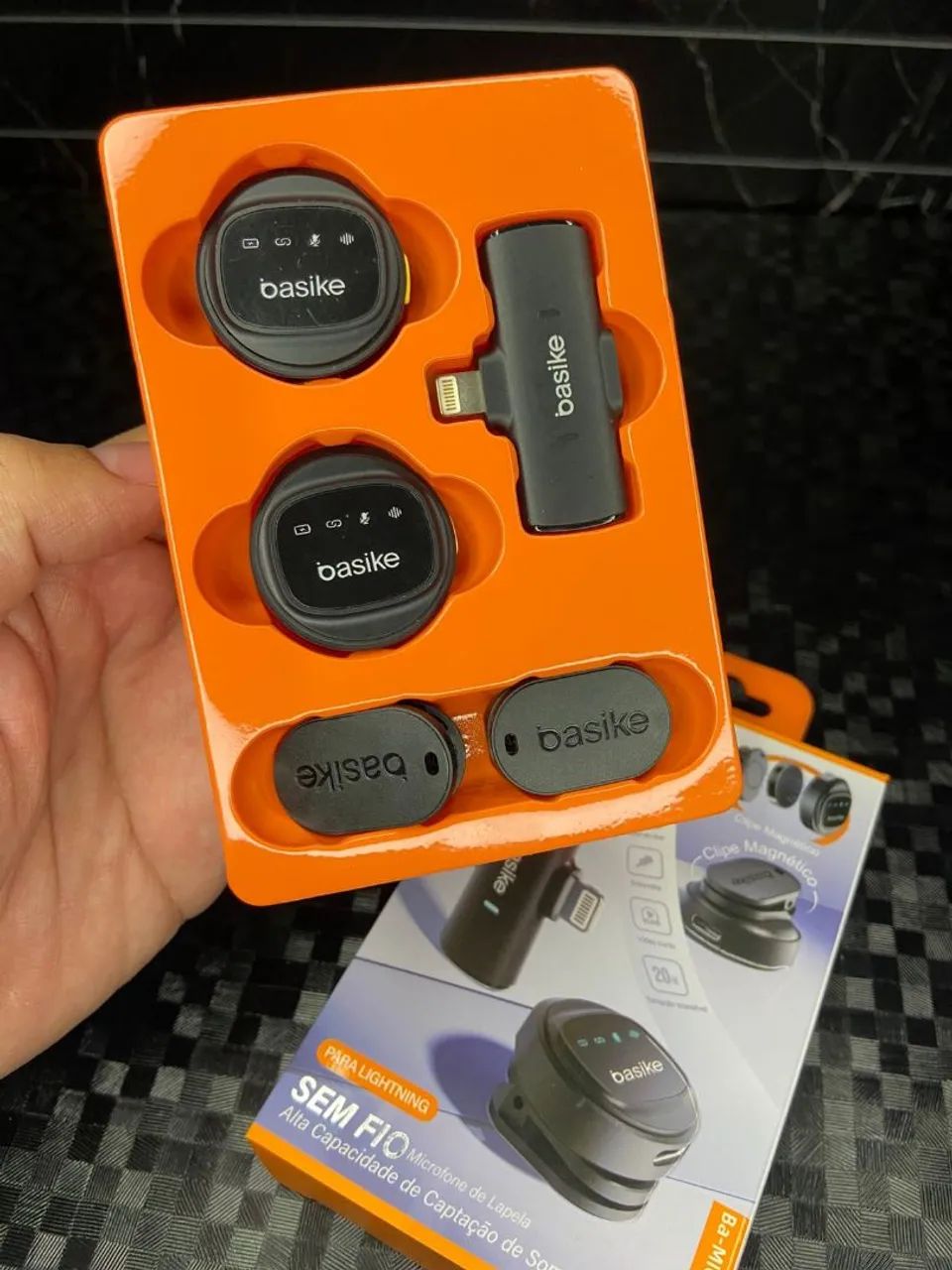 Microfone de lapela Lightning- para IOS - entrega grátis  - Foto 2
