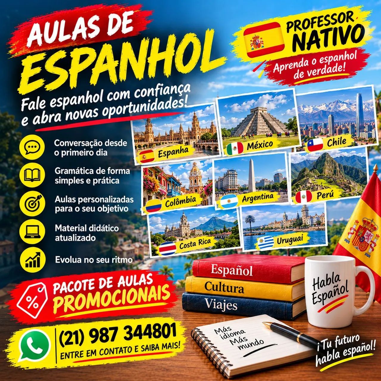 Aulas de Espanhol 