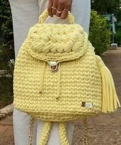 Bolsa de crochê 