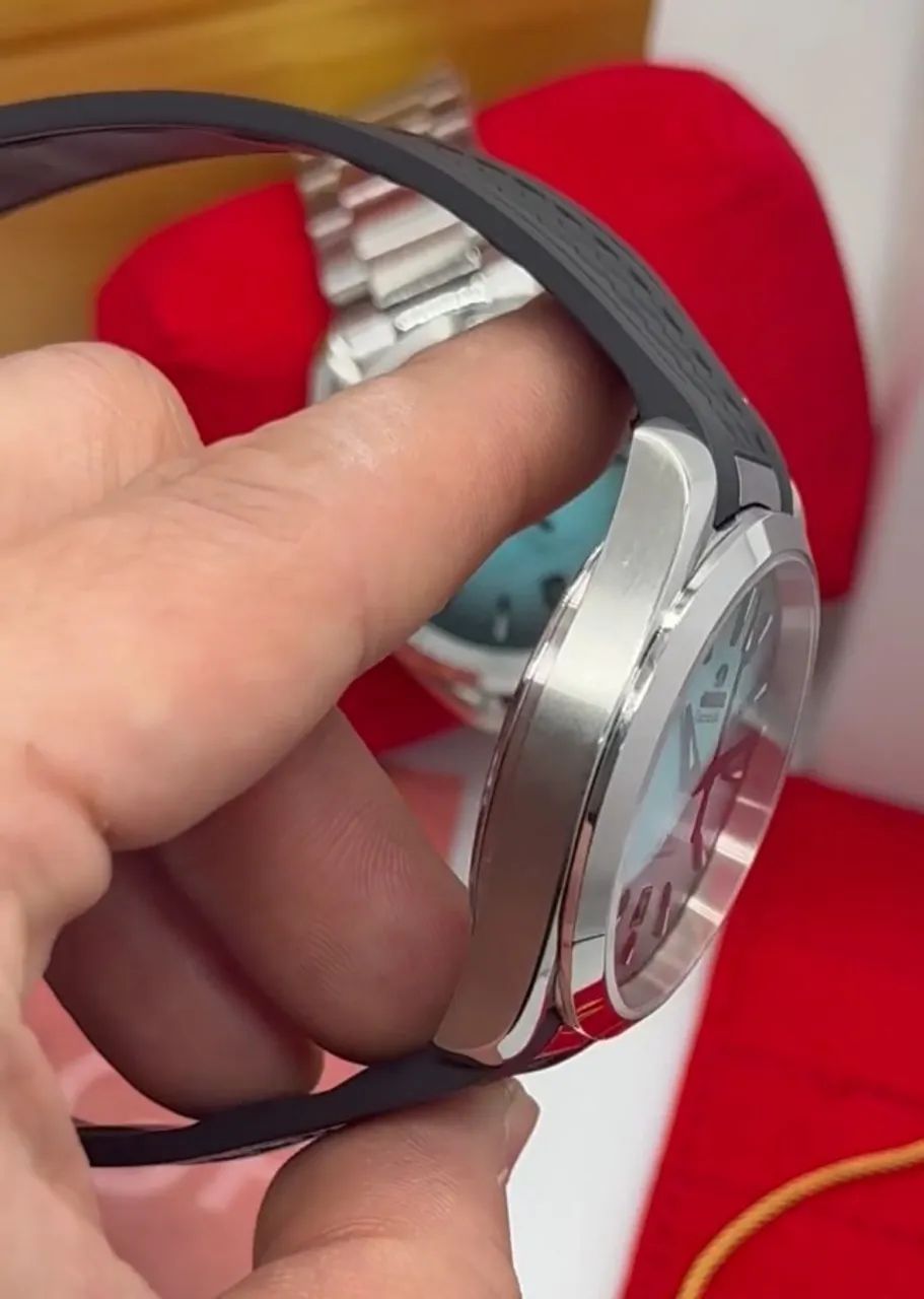 Relógio OMEGA SEAMASTER AUTOMÁTICO MOSTRADOR AZUL TURQUESA  - Foto 4