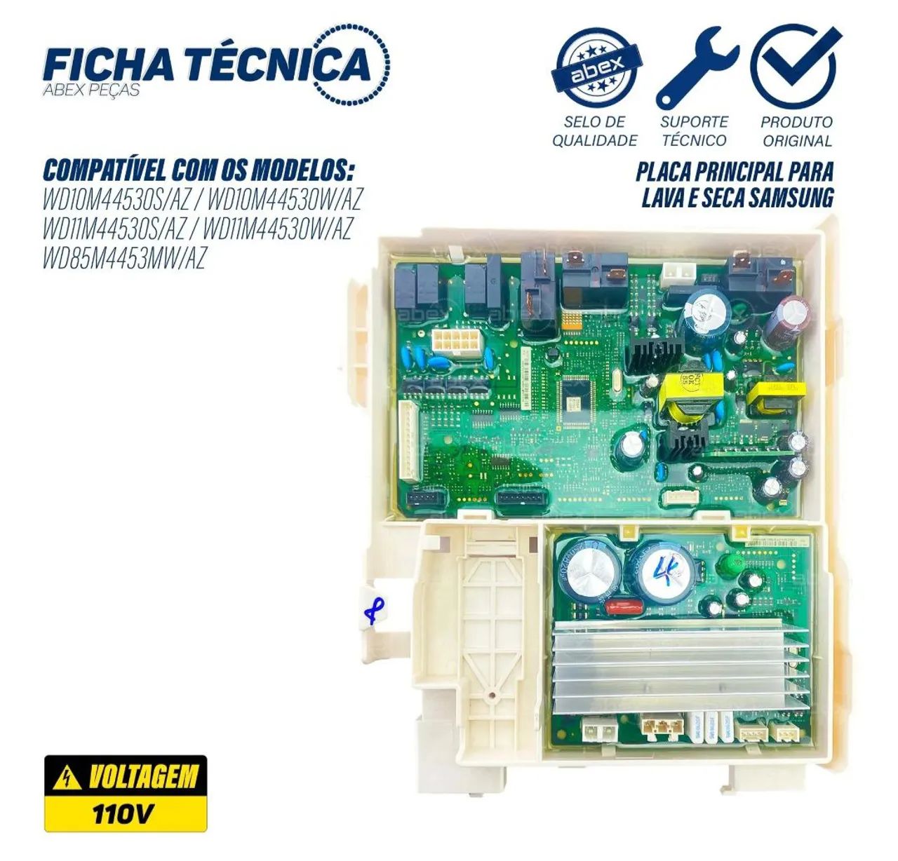 Placa principal lava e seca samsung - Foto 3