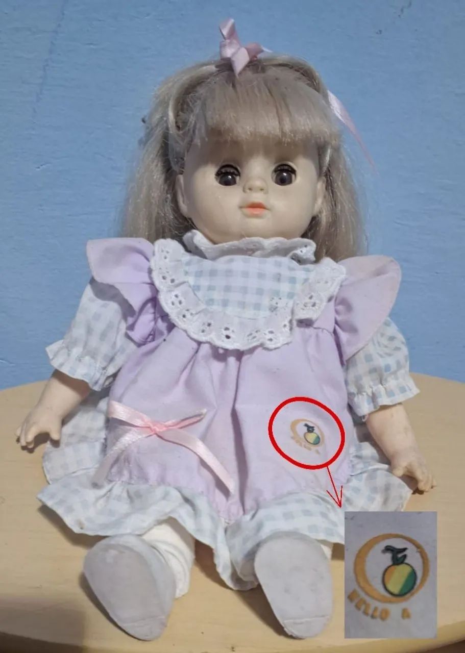 Boneca Hallo Apple rara