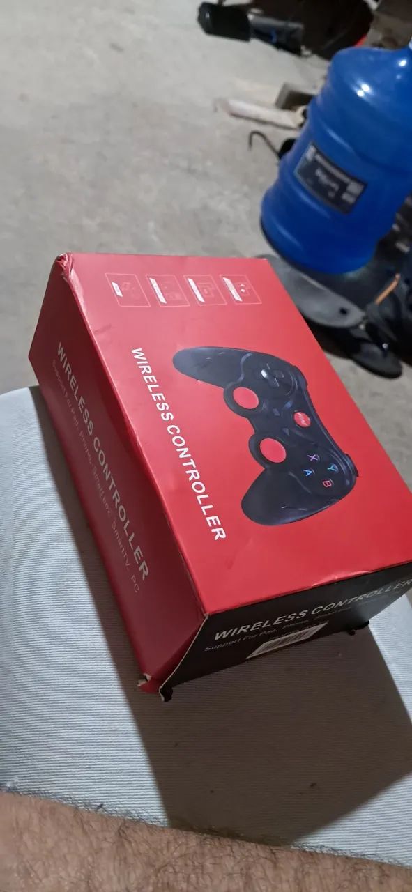 Joystick x3 na caixa