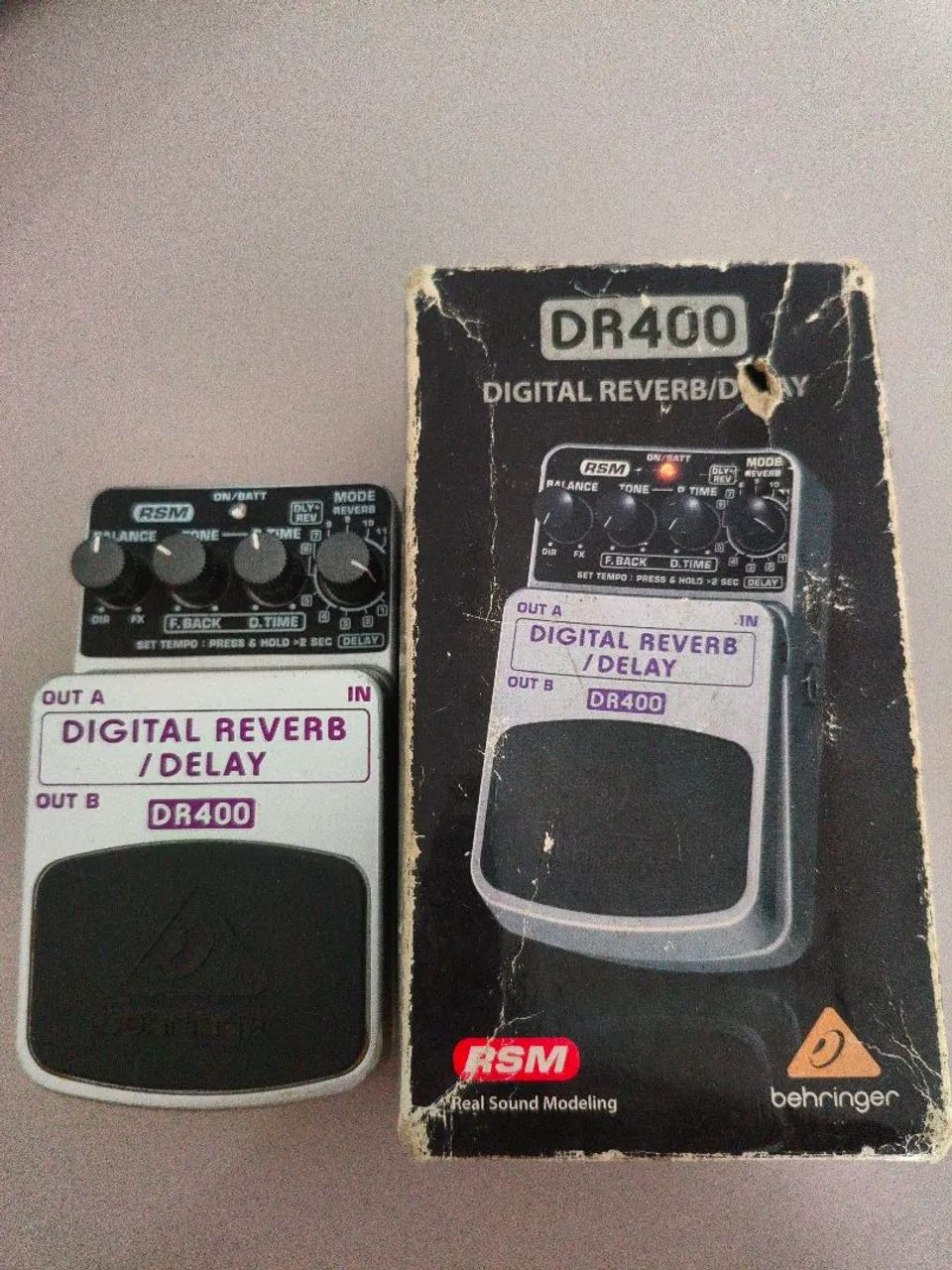 Behringer Reverb e Delay