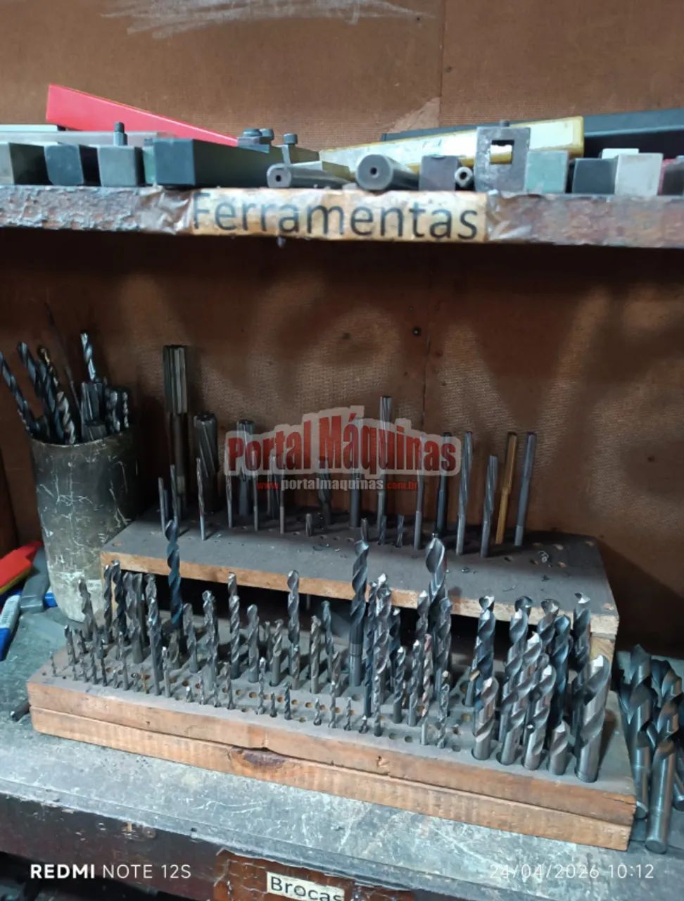 Torno mecânico SINITRON SL 4115 - 410x1500mm - COM FERRAMENTAS - Foto 6