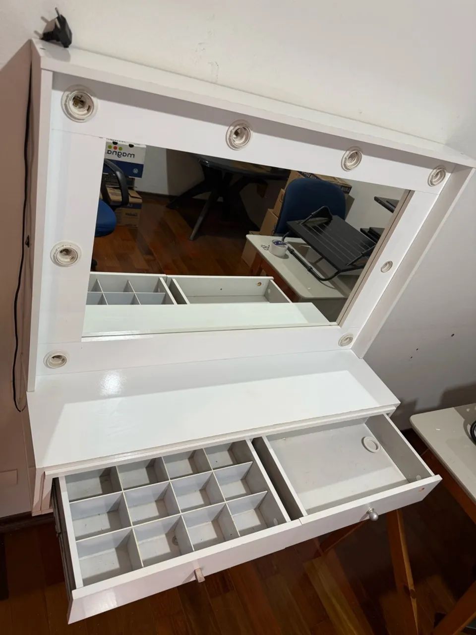 Camarim penteadeira maquiagem