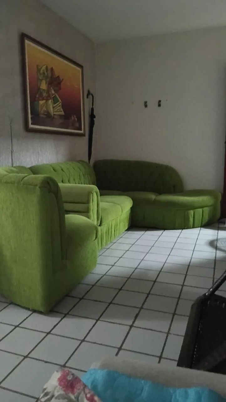 Sofa 3 partes Bem Conservado! - Foto 5