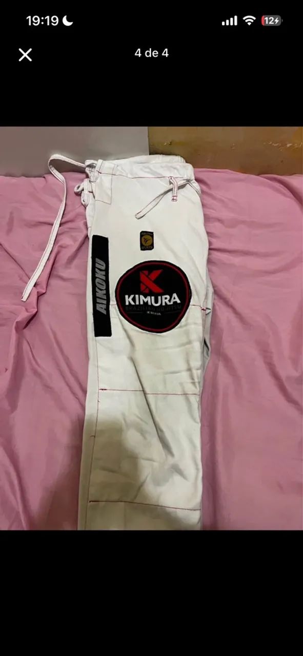 Vendo kimono A1 Kimura branco - Foto 4
