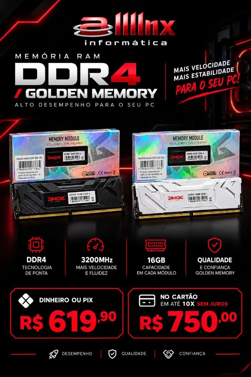 Memória RAM DDR4