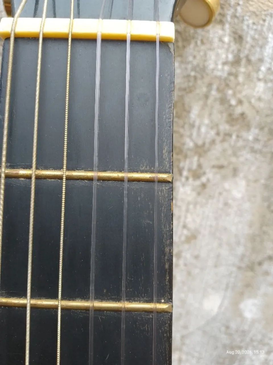Violão Preto Usado Sonic Giannini  - Foto 4