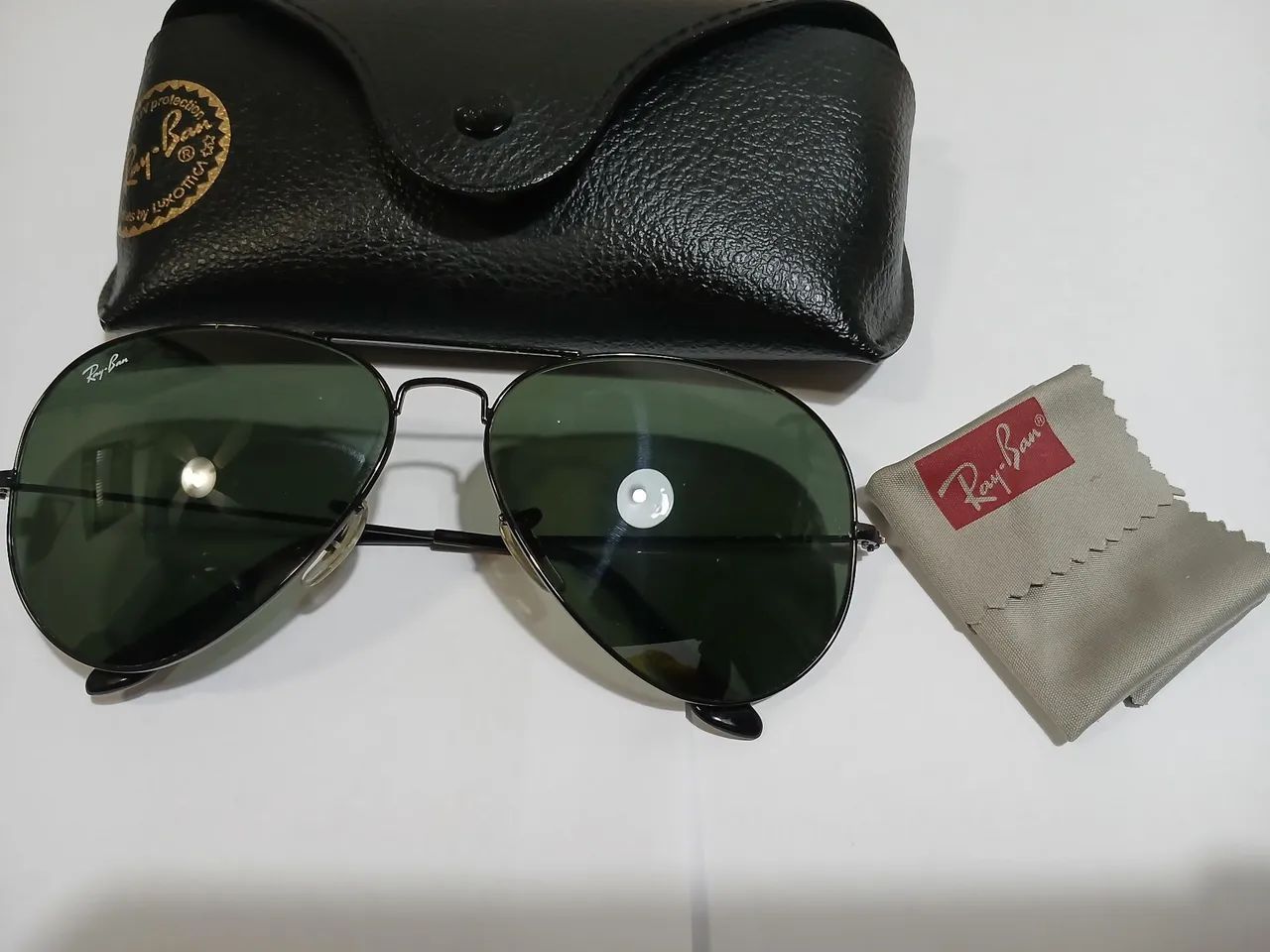 óculos  rayban  aviator  large  - Foto 2