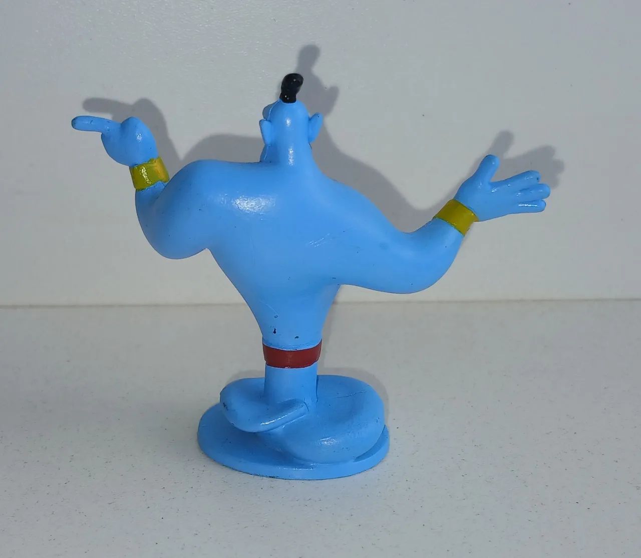 BONECO MINIATURA ORIGINAL DISNEY ALADDIN GENIO DA LAMPADA - Foto 2