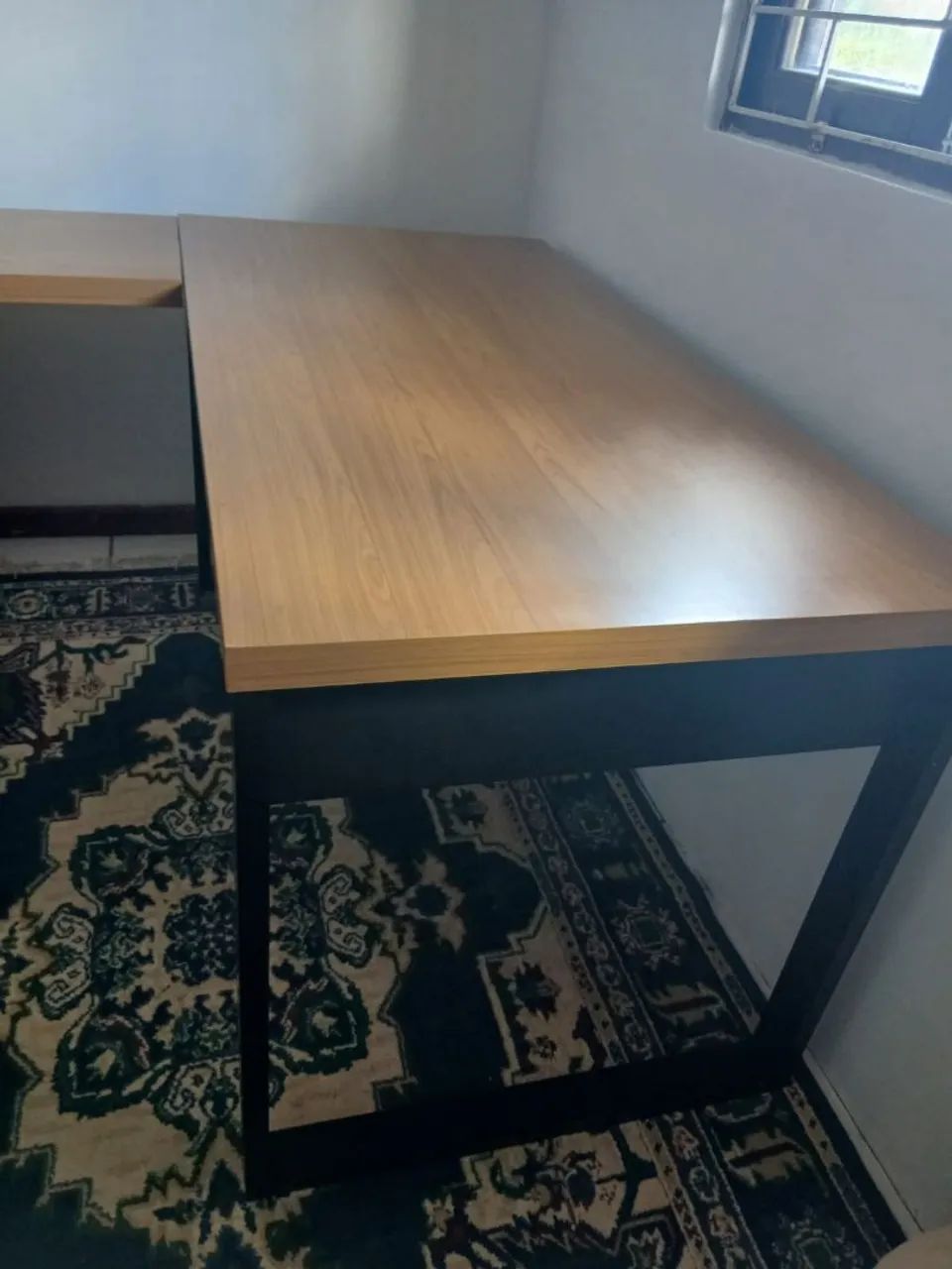 Mesa em L de Escritório - Perfeito Estado - Foto 2