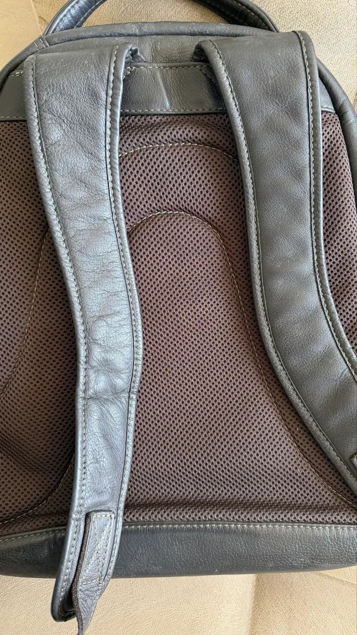 Mochila executiva em couro legítimo  - Foto 5