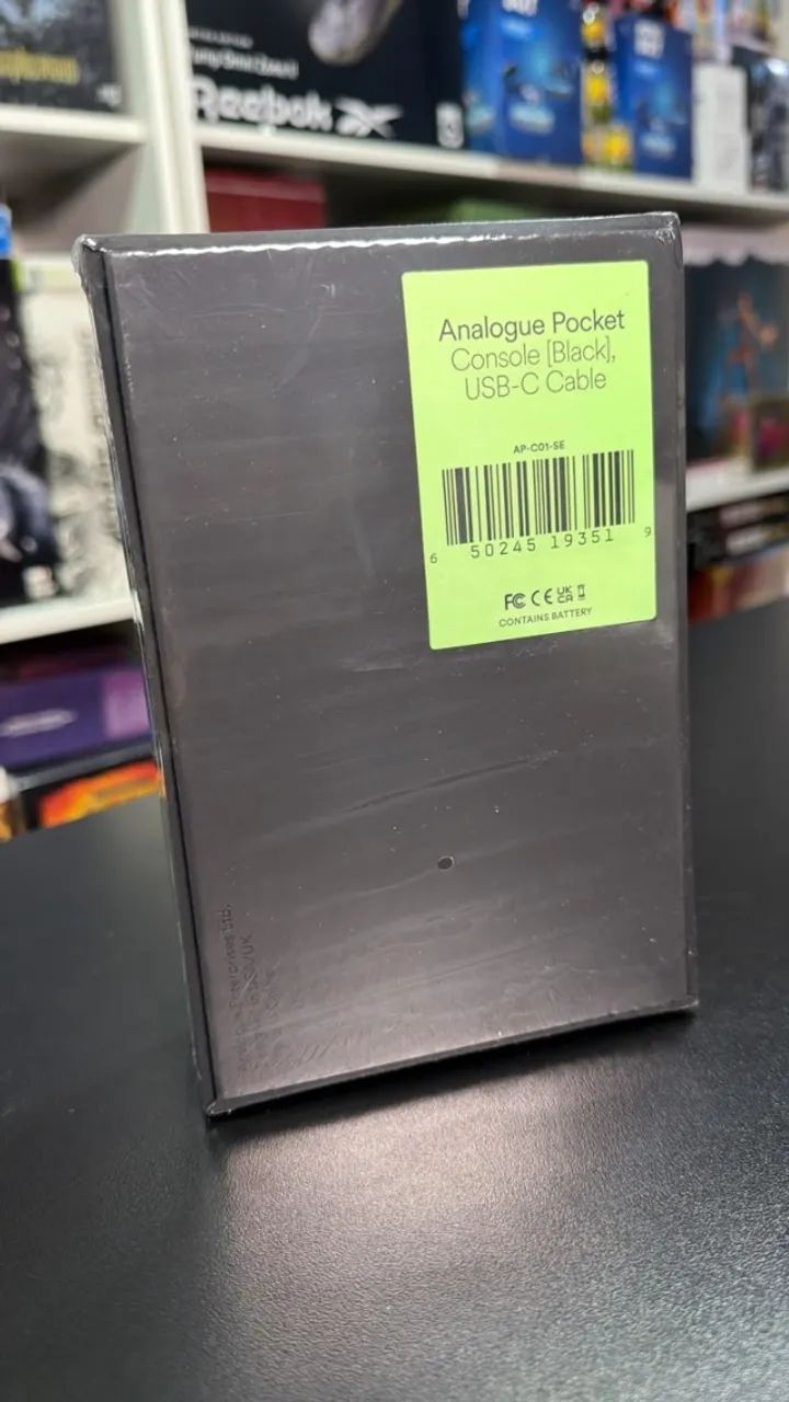 ANALOGUE POCKET BLACK/PRETO LACRADO - Consoles de Vídeo Game