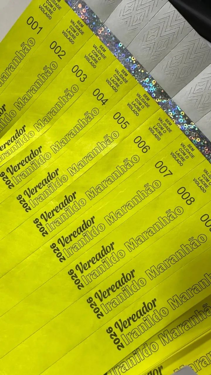 Pulseira personalizada para eventos em João Pessoa - Foto 5