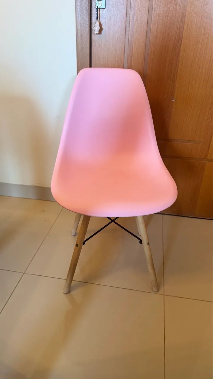 Cadeira Rosa Eames Eiffel - Foto 2