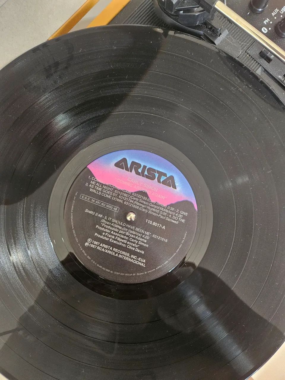 LP vinil: Carly Simon - Coming Arruda again - Foto 2