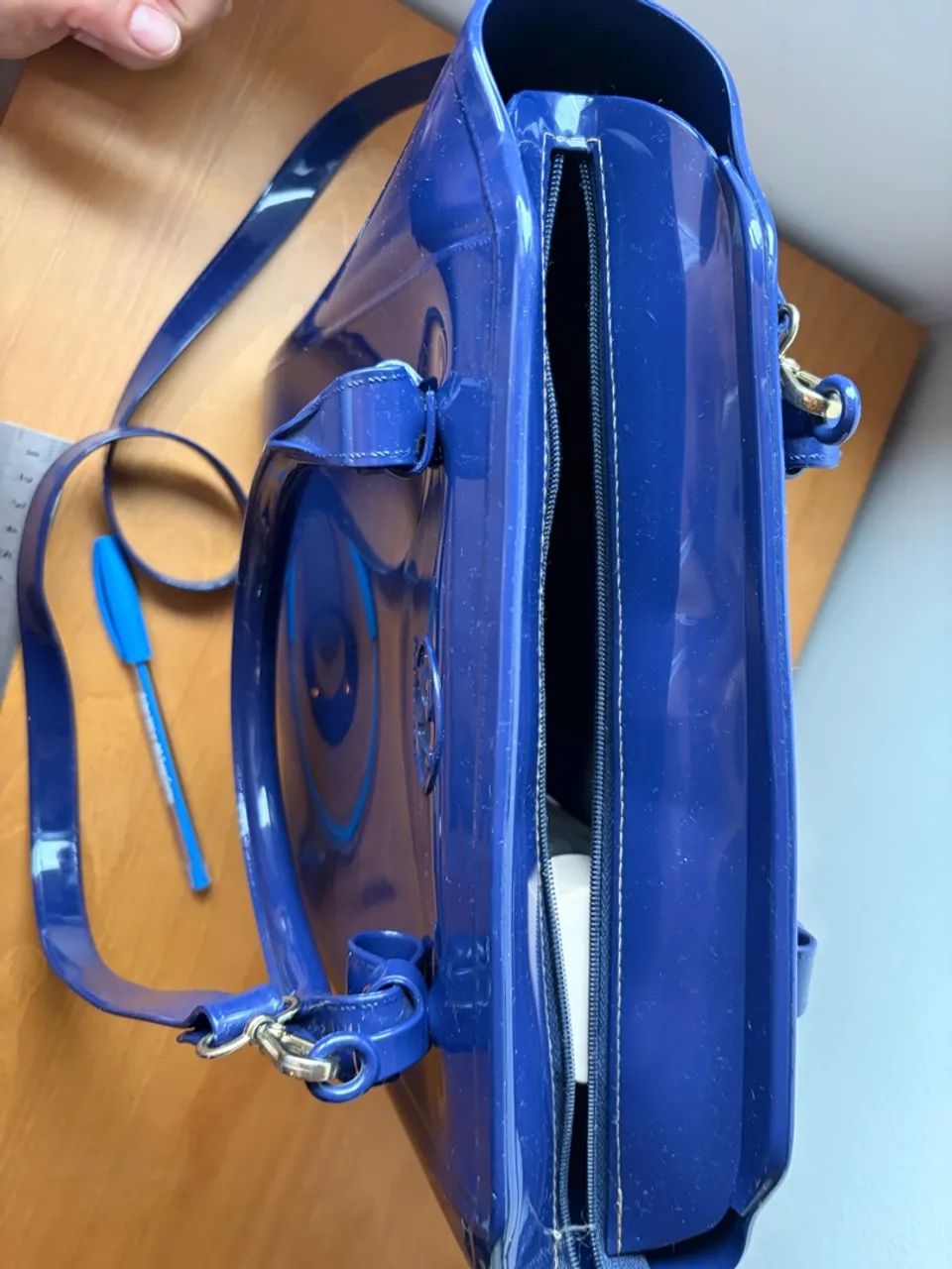 Bolsa Azul Petite Jolie - Foto 5