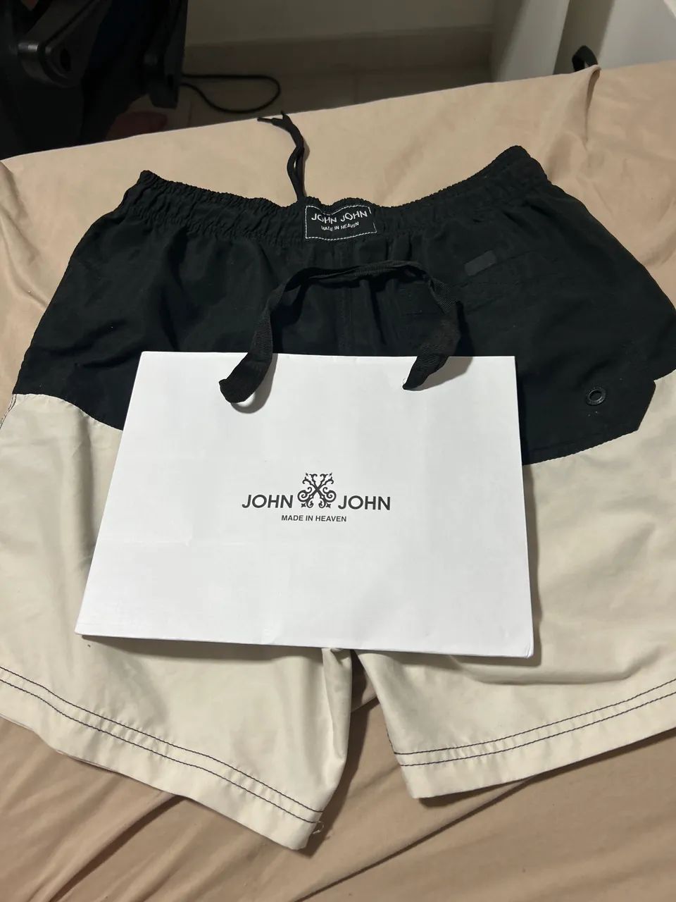Short john john com sacola ainda original  - Foto 4