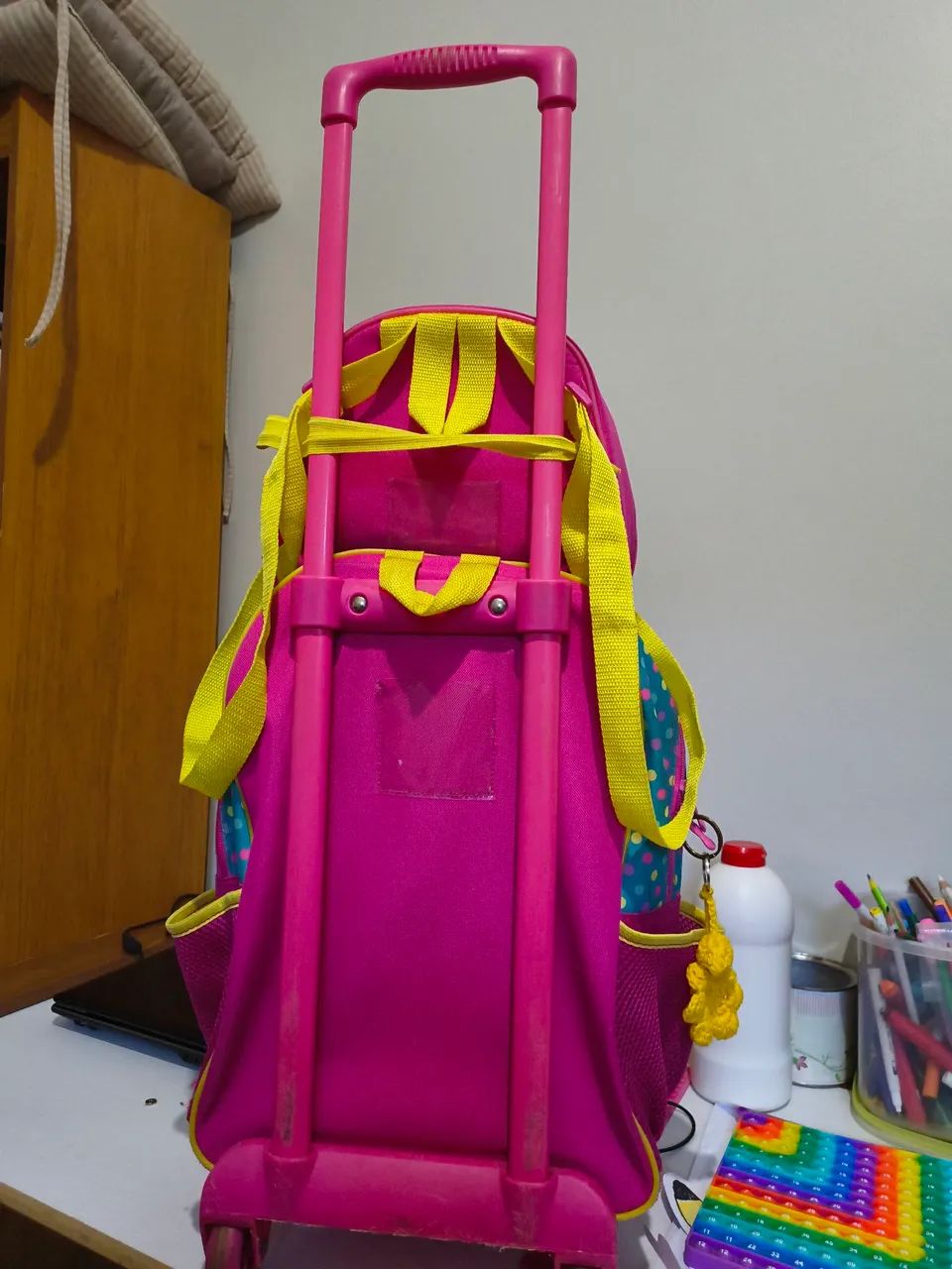 Mochila de rodinhas Sestini com lancheira  - Foto 2