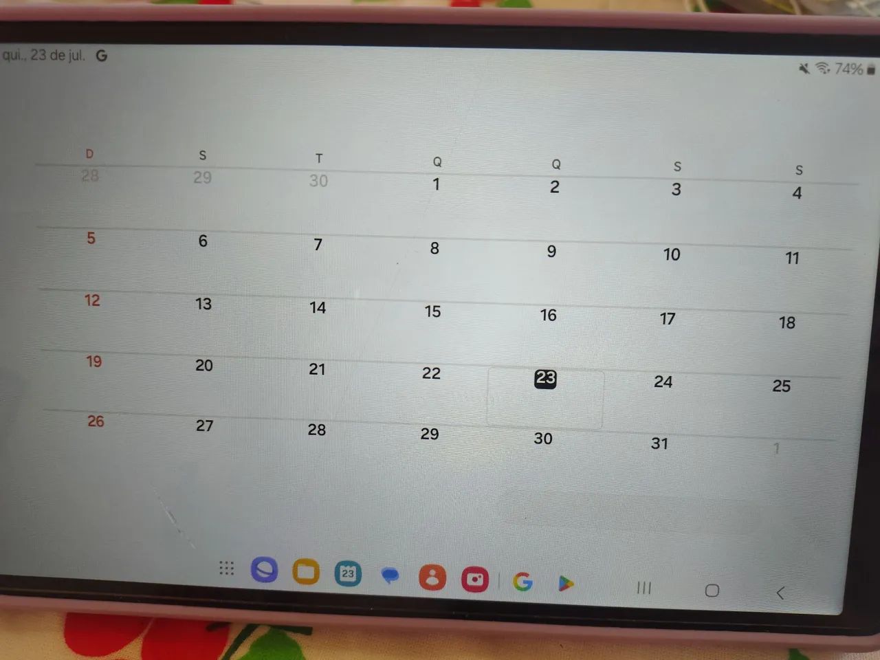 Tablet Samsung Galaxy A7 Lite 32g/4gb ram Ótimo estado - Foto 4