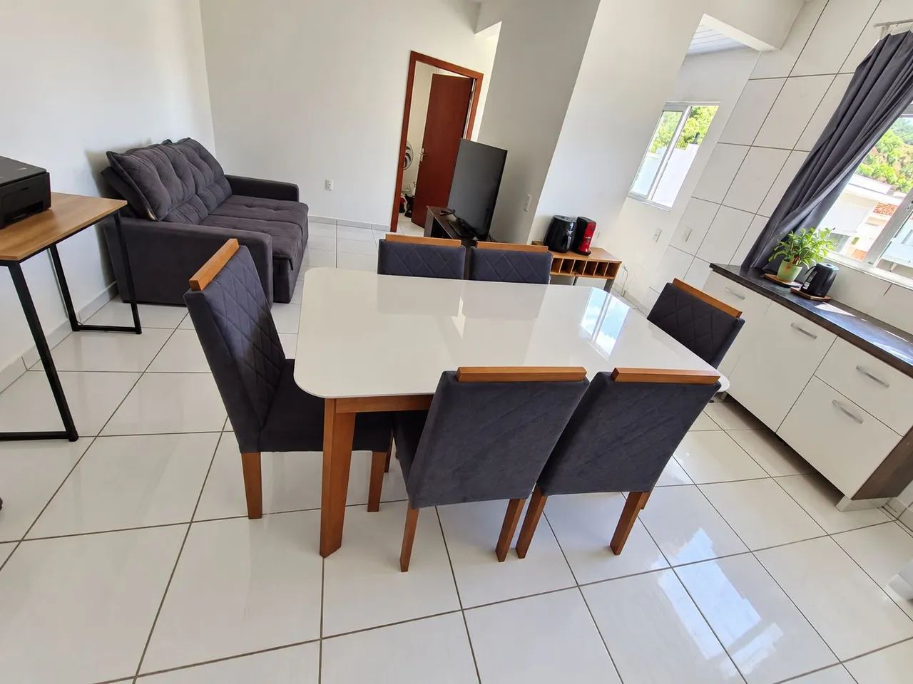 Mesa de jantar 6 lugares