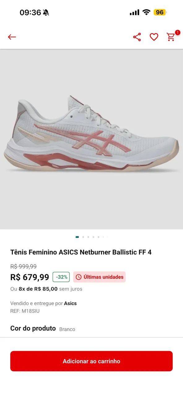 Tênis Asics