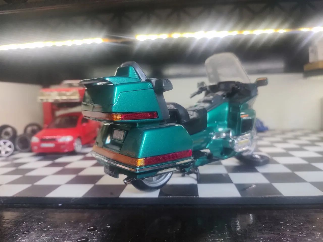 Miniatura da Gold Wing escala 1/12 da marca New Ray - Foto 4
