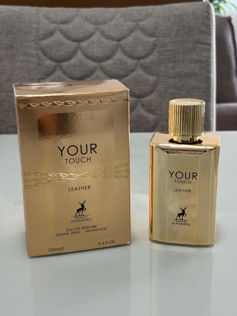 Perfume árabe Your Touch Leather (Maison Alhambra) - original