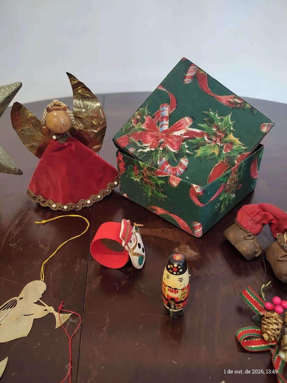 Natal kit com 14 peças natalinas diversas  - Foto 5