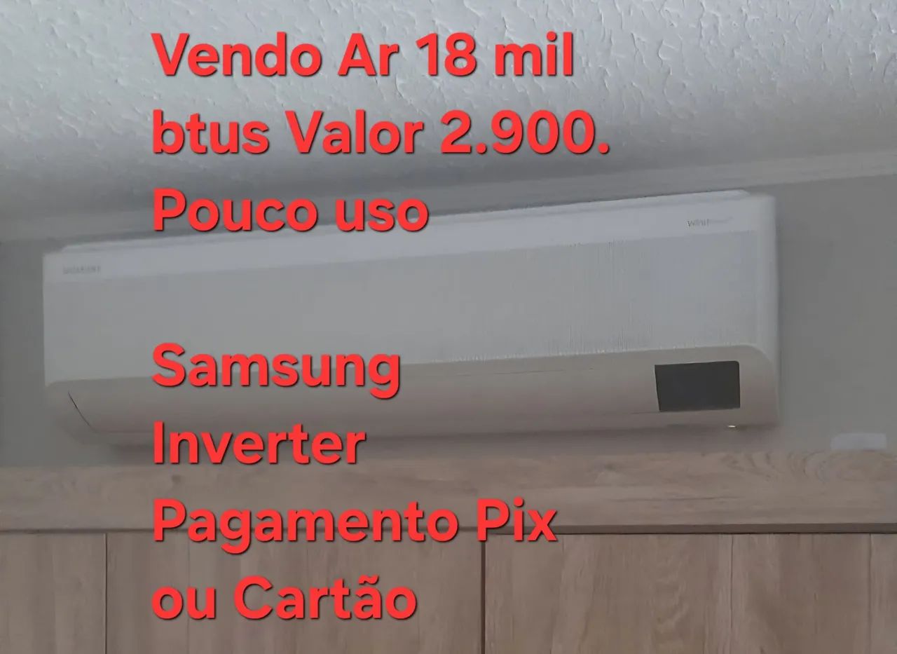 Ar Condicionado 18 mil Btus