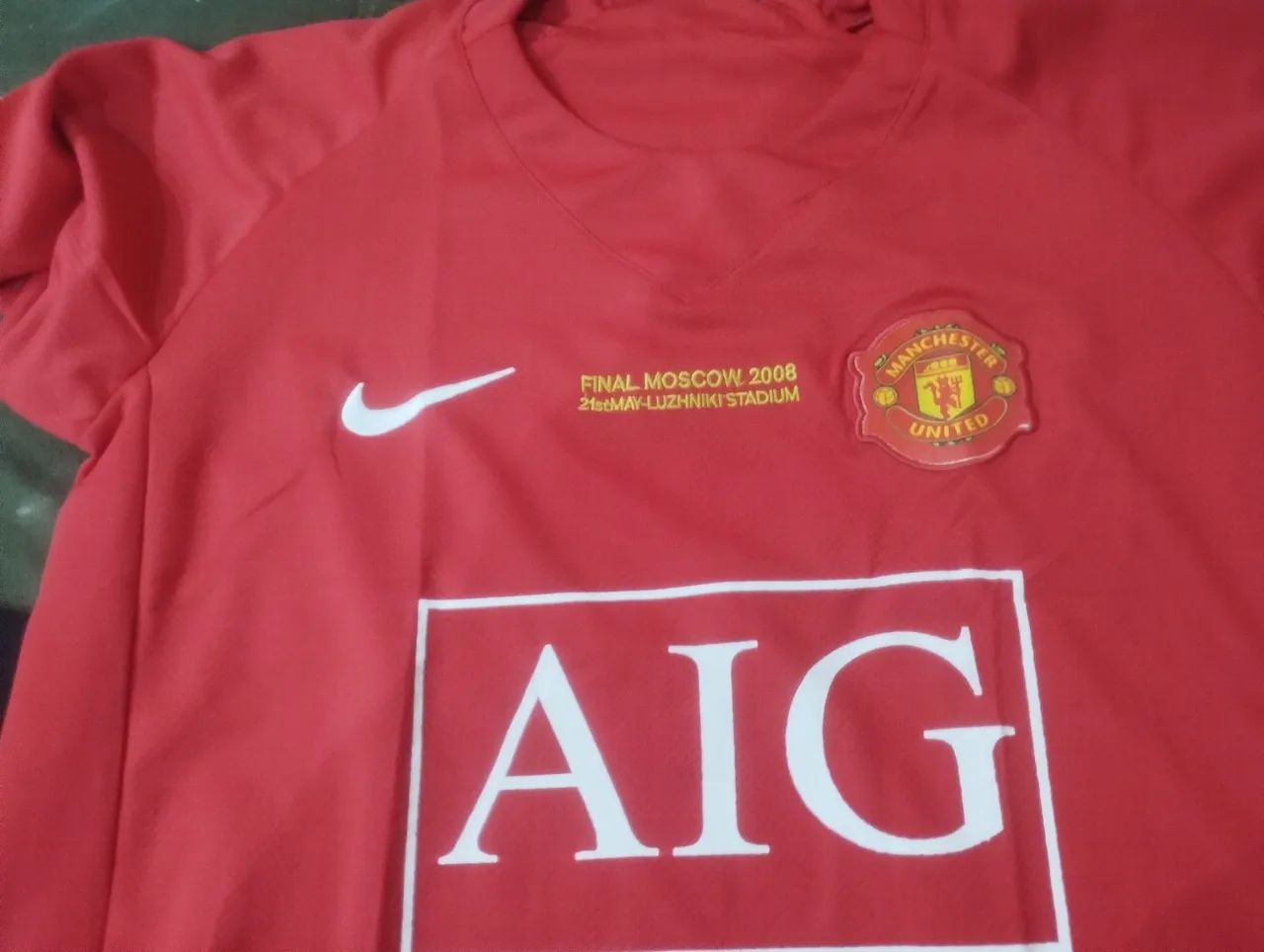 Camisa Retro Manchester United 2008 - Foto 2