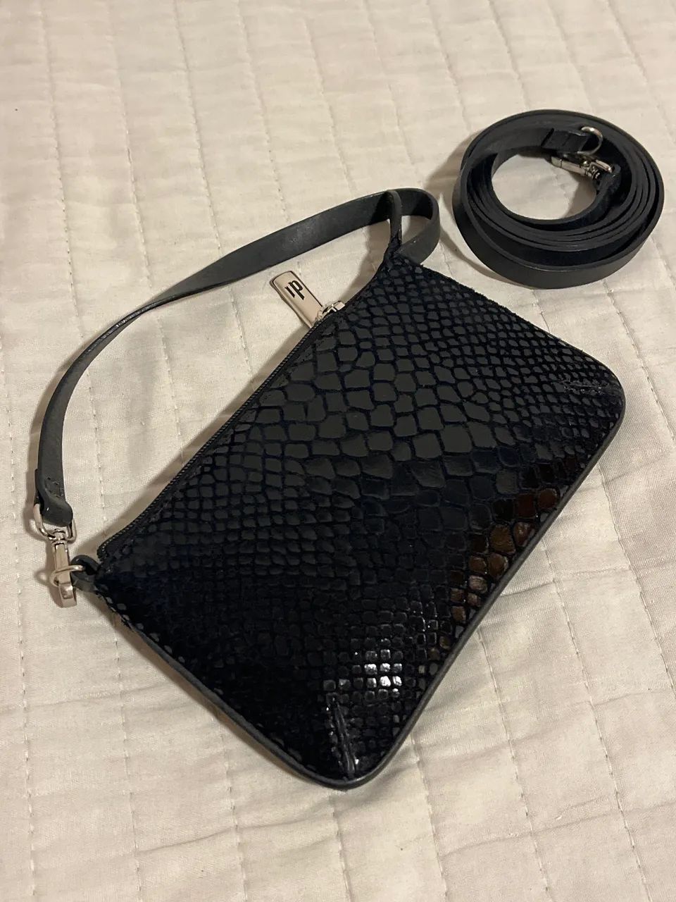 Bolsa carteira preta - datelli 