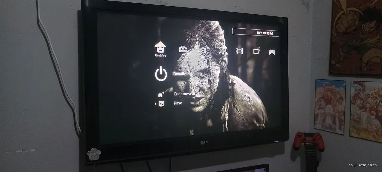 Televisão LG de plasma 50 polegadas 