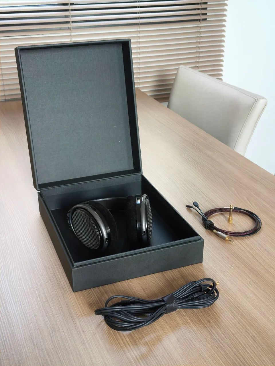 Fone Sennheiser HD 650 (pads novos) - Foto 3
