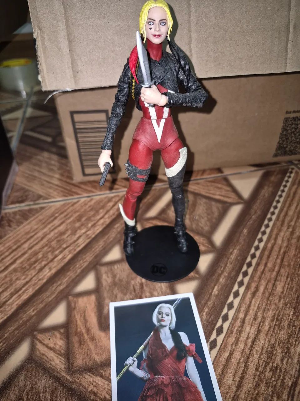 Arlequina dc mcfarlane custom  - Foto 2