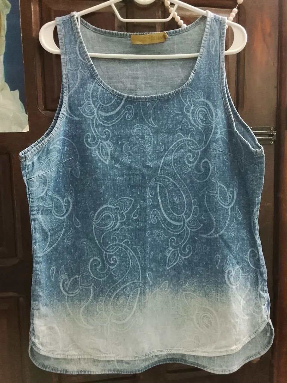 Blusa jeans M/G - Foto 2