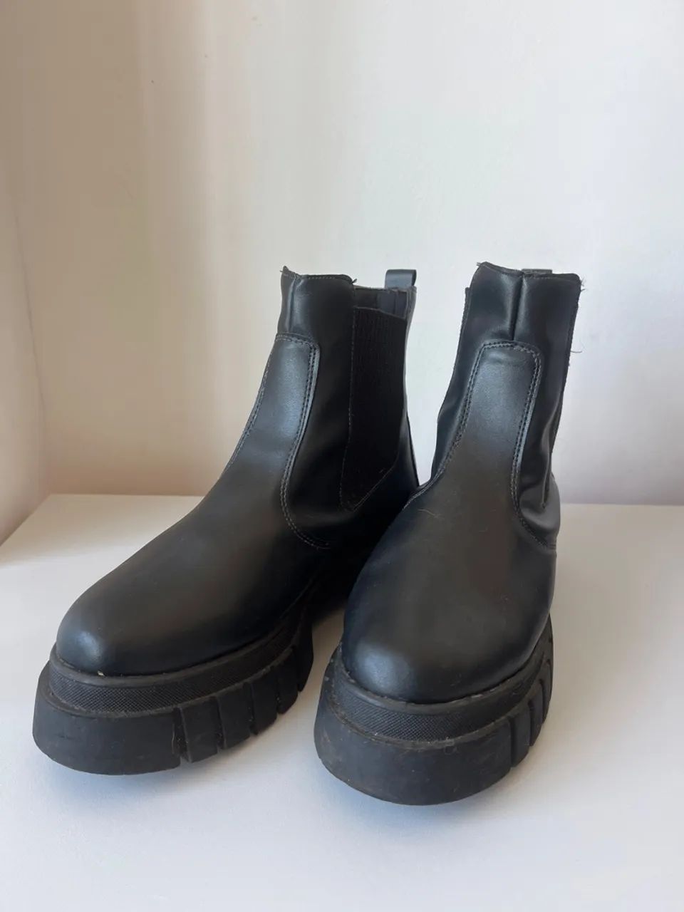 Bota de couro