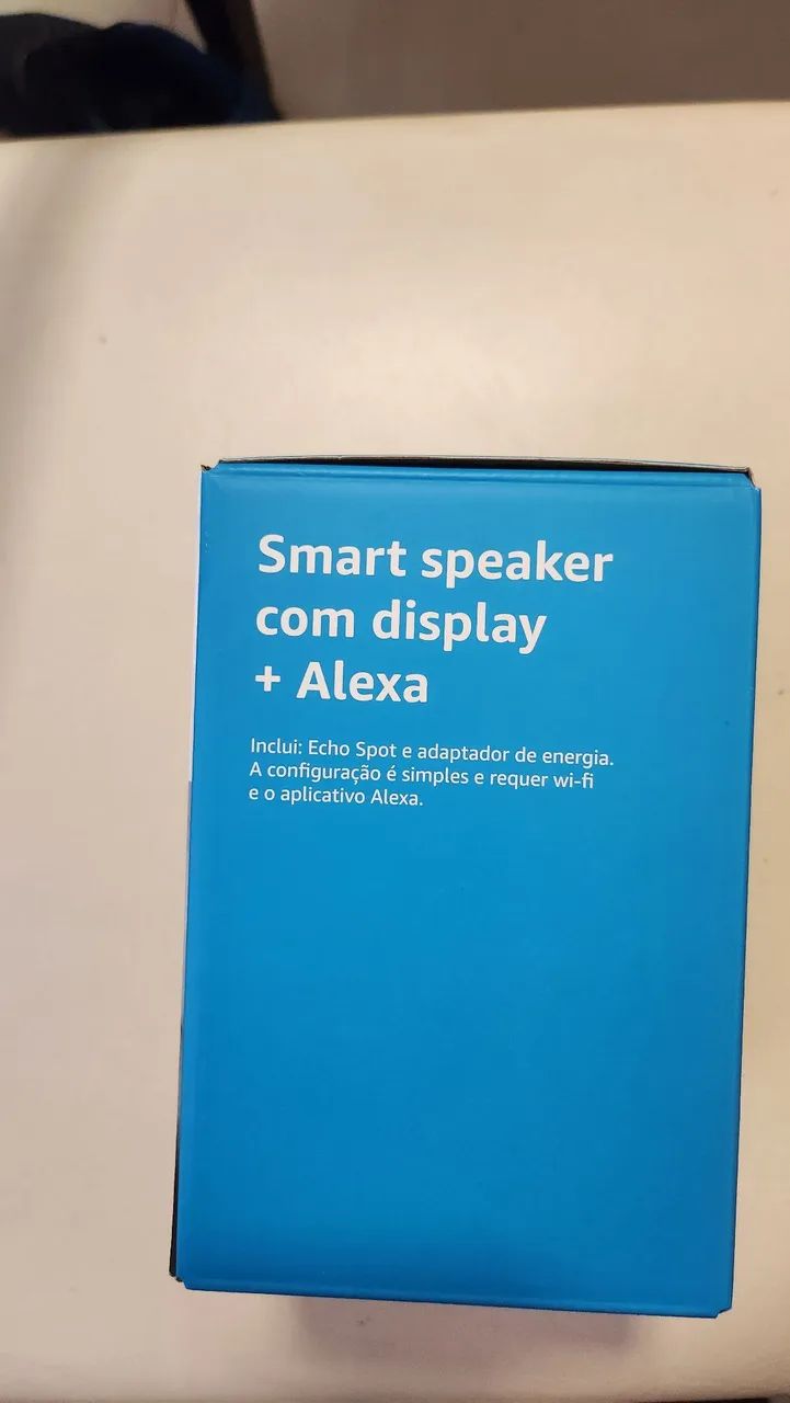 Amazon Echo Spot 2024 com Alexa e Display - Cor Preta - Foto 4