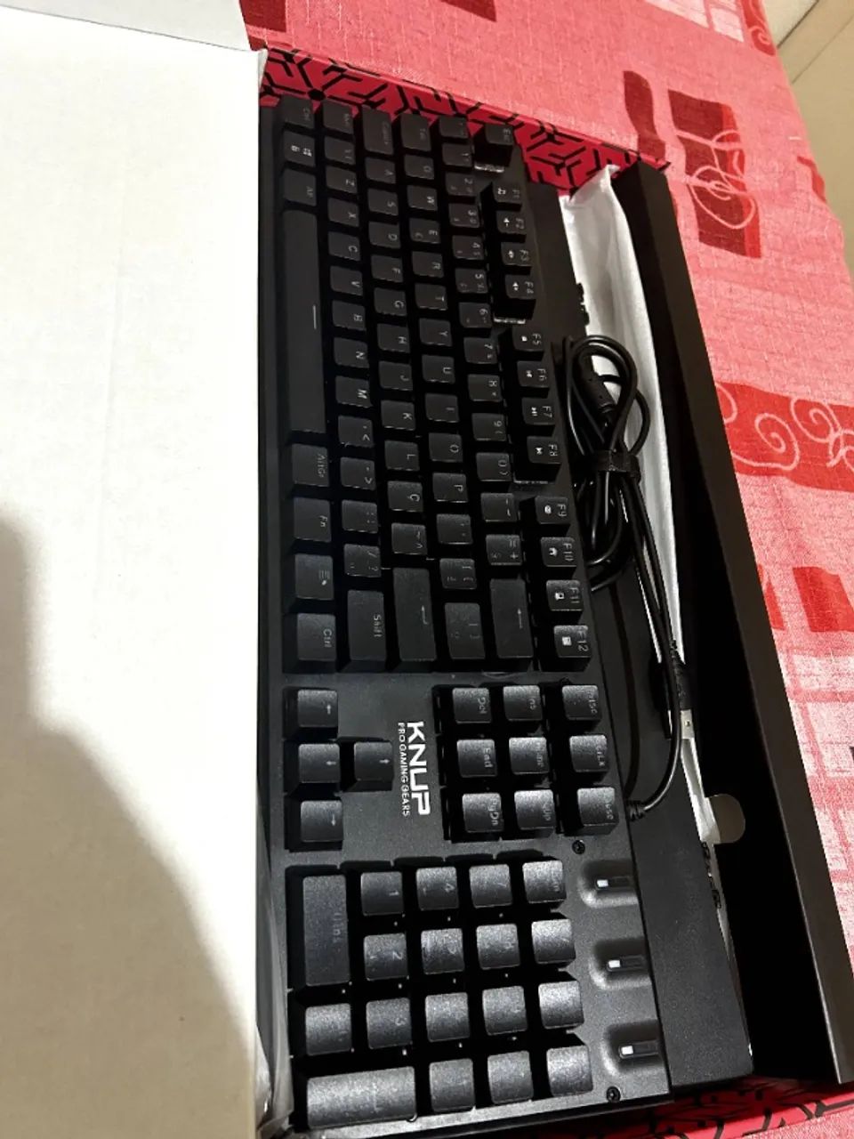 Teclado Mecânico - KNUP MADSET - Switch Red [NOVO] - Foto 2