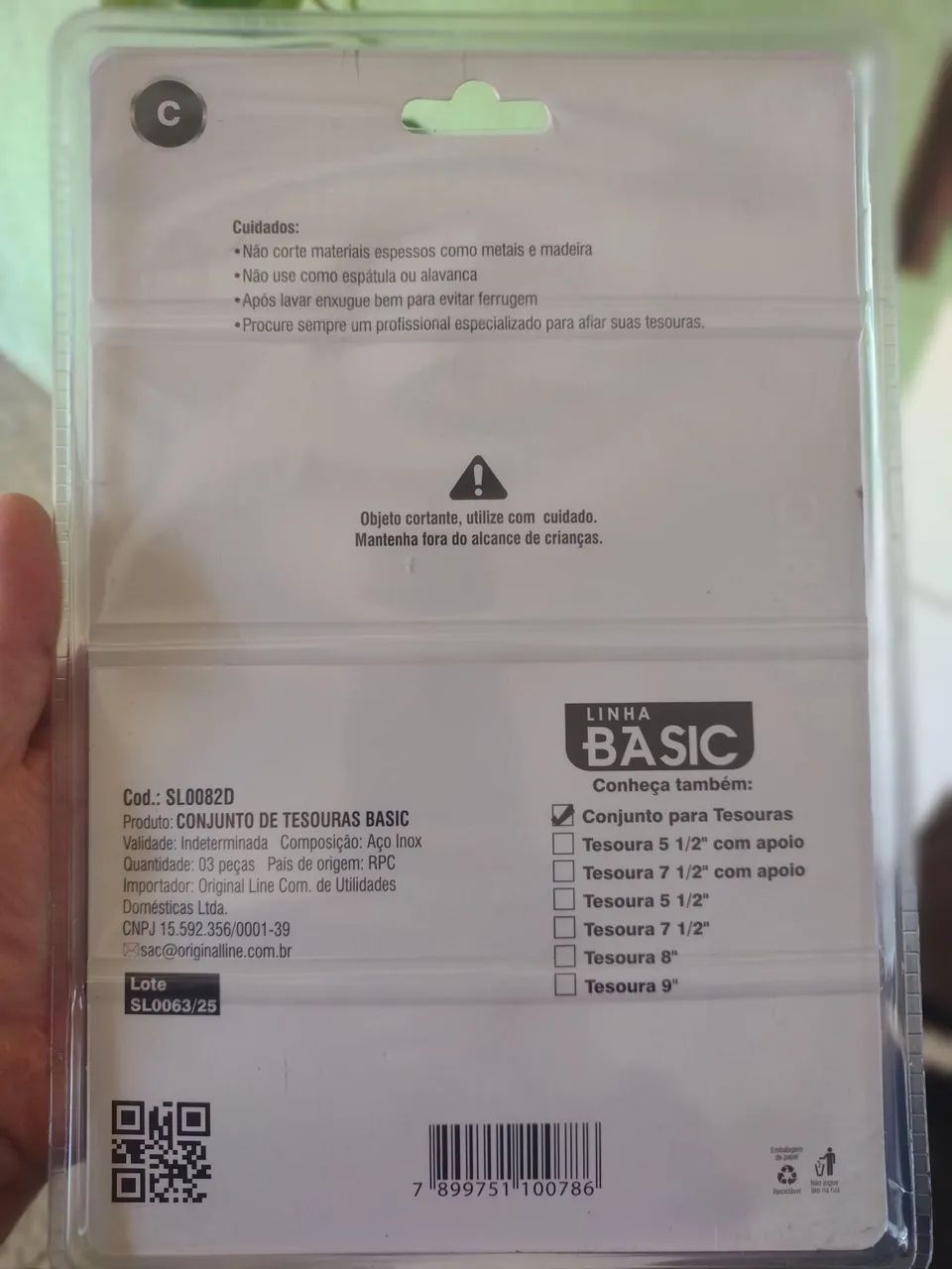 KIT TESOURA MULTIUSO COM 3 PEÇAS  - Foto 3
